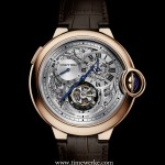 Cartier is a very much favoured brand in China bought as a gift for friends and business contacts, according to the Hurun Report. Shown above: Ballon Bleu de Cartier Tourbillon with double jumping second time zone watch