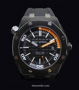 Audemars Piguet Offshore Diver, 2013 collection. Photo: © TANG Portfolio at SIHH 2013