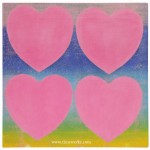 “Hearts Pink” by Andy Warhol. Sold for S$354,000 at Est-Ouest’s January 2013 auction in Singapore. Photo courtesy of Est-Ouest