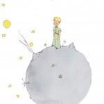 The Little Prince on his home planet, the Asteroid B06I2, as presented in the book of the same name (Le Petit Prince). First published in 1943 and in French, The Little Prince has been translated into more than 270 different languages with more than 150 copies sold worldwide. Illustration: © Antoine de Saint-Exupéry Estate