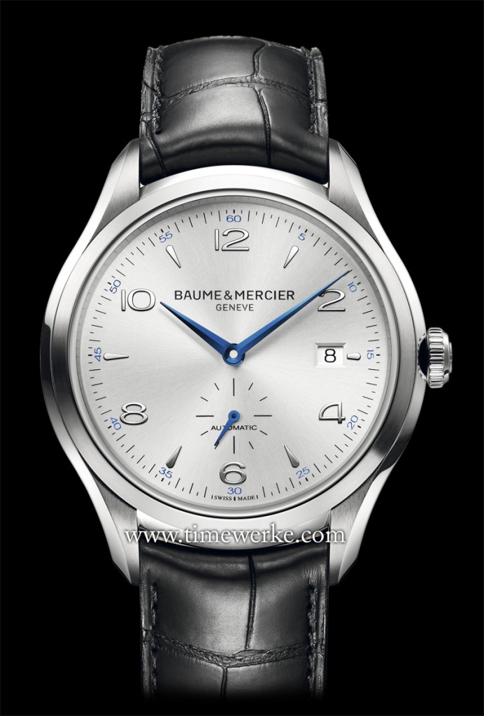 This Baume & Mercier Clifton wristwatch (ref. 10052) will be awarded to the winner of the brand’s social media contest which runs from 7 April 2014 to 5 May 2014. Photo: © Baume & Mercier