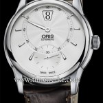 The Oris Artelier Jumping Hour, introduced in 2014, features the Calibre 917 automatic movement using the base Sellita SW300. It features the jumping hour digital display at 12 o’clock. Retailed at CHF4,100. Photo: © Oris