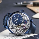 The Maurice Lacroix Masterpiece Gravity “Only Watch 2015” was sold for CHF25,000 at the “Only Watch” charity auction co-hosted by Association Monégasque contreles Myopathies, Monaco Yacht Show and Phillips in association with Bacs & Russo. The final auction price was double that of its lowest estimated value of CHF12,000. Photo: © Maurice Lacroix