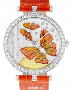 Van Cleef & Arpels Lady Arpels Papillon Orange Solaire, 2013 collection. Photo: © Van Cleef & Arpels